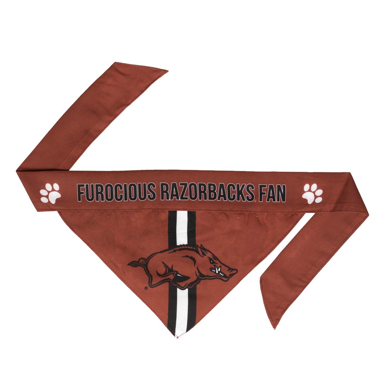 Arkansas Razorbacks Pet Bandanna Size M Reversible Logo - ToylandEU