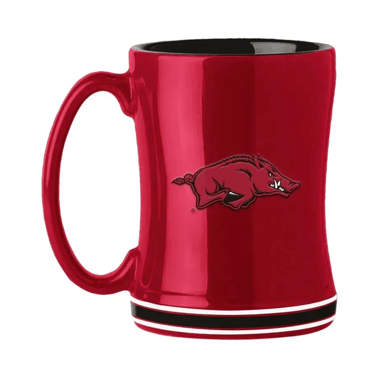  Arkansas Razorbacks Sculpted Relief 14oz Coffee Mug -  ToylandEU™