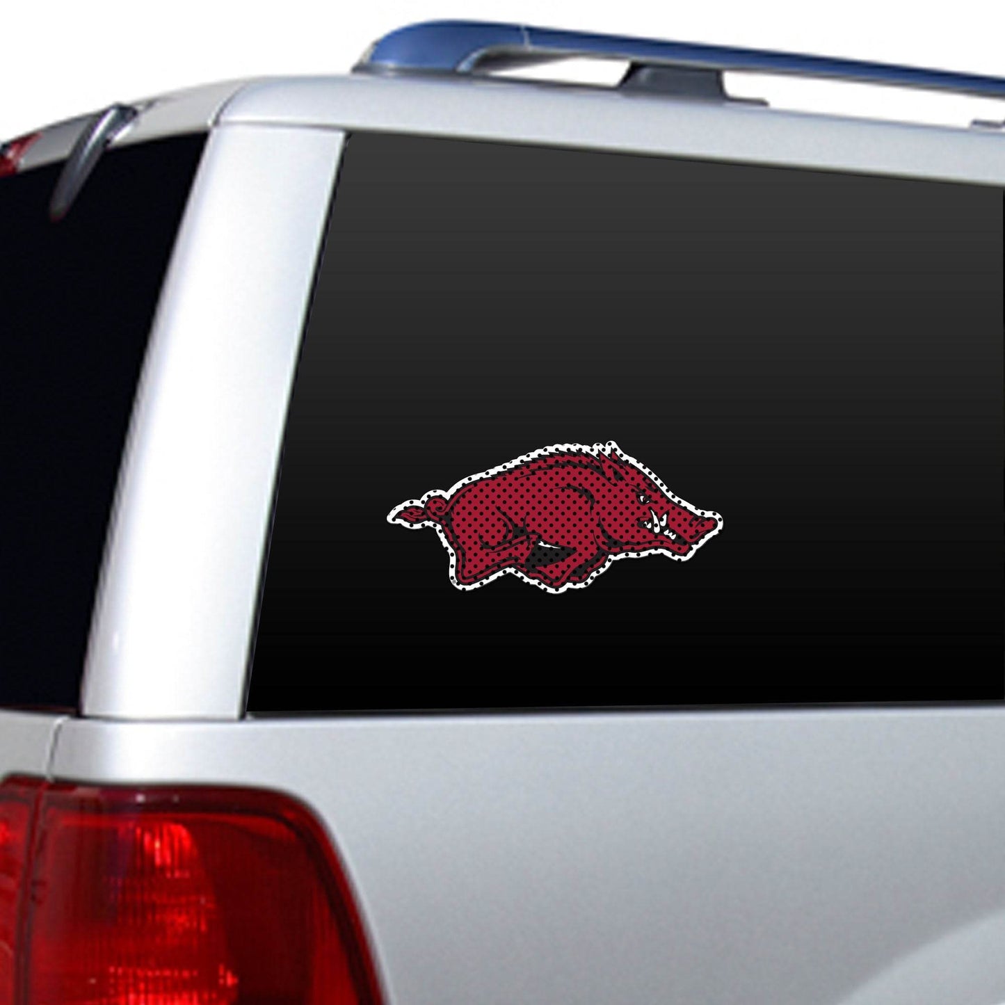 Arkansas Razorbacks Window Film Die Cut 12 Inch Vinyl - ToylandEU