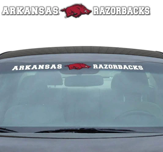 Arkansas Razorbacks Windshield Decal 35x4 Vinyl Kit - ToylandEU