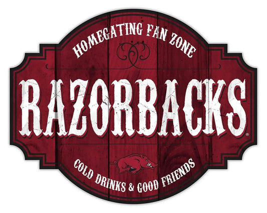  Arkansas Razorbacks Wood Sign 12 Inch Homegating Tavern -  ToylandEU™