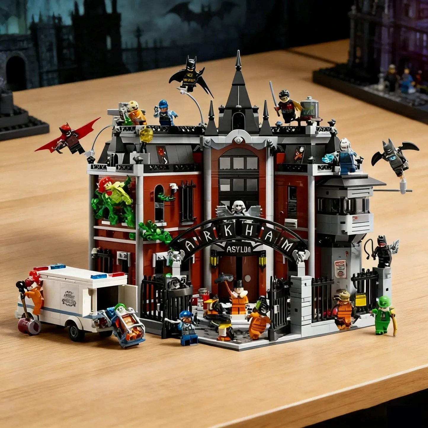 Arkham Asylum Building Model Decorative Collectible For Adults - ToylandEU