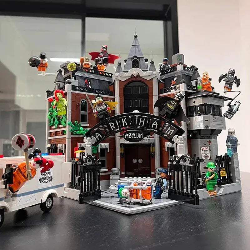 Arkham Asylum Building Model Decorative Collectible For Adults - ToylandEU