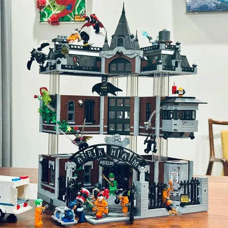 Arkham Asylum Building Model Decorative Collectible For Adults - ToylandEU