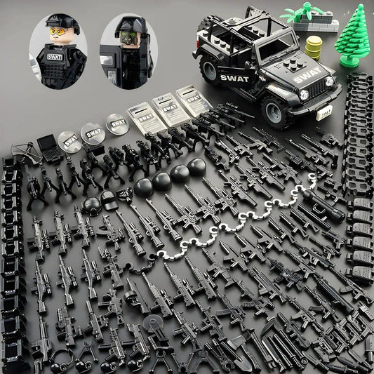  Armored Military Jeep Lego Compatible Blocks Toy -  ToylandEU™