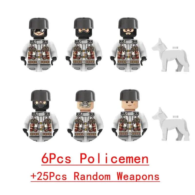  Armored Military Jeep Lego Compatible Blocks Toy -  ToylandEU™