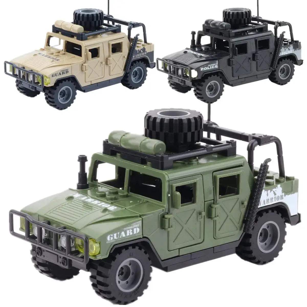 Armored Military Jeep Lego Compatible Building Block Toy - ToylandEU