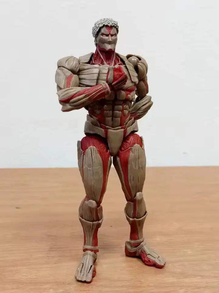 Armored Titan Anime Action Figure, Attack on Titan Anime Figurine Movable Joint Model Toys 17 CM - ToylandEU