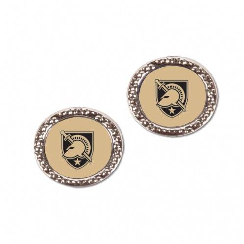 Army Black Knights Earrings Round Style Special Order - ToylandEU