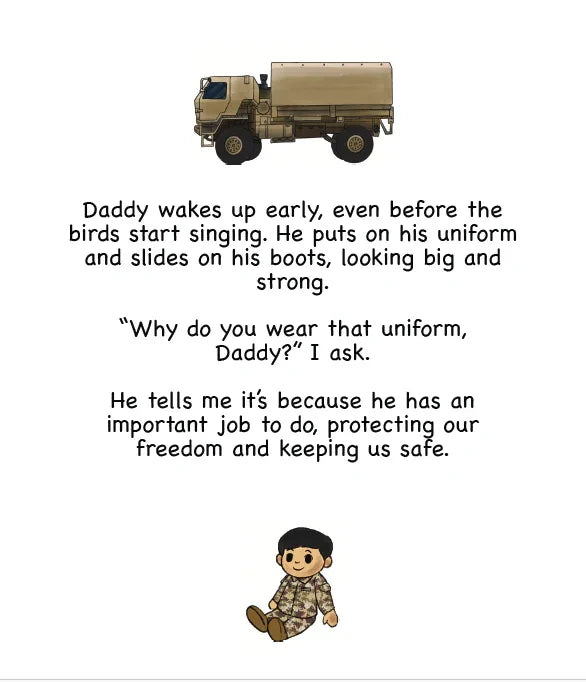 Army Children’s Book - My Daddy, My Soldier by Matthew E. Miller - ToylandEU
