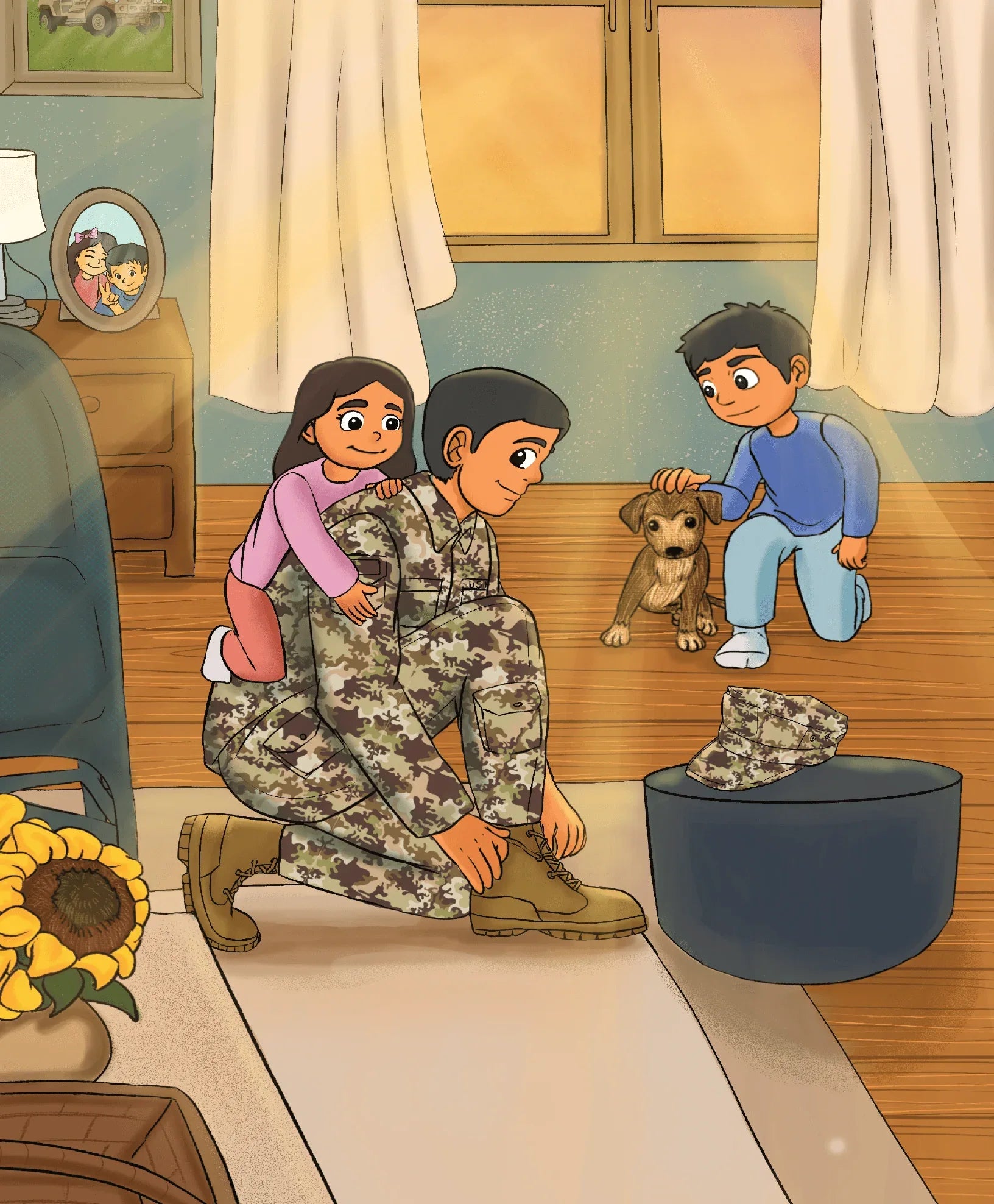 Army Children’s Book - My Daddy, My Soldier by Matthew E. Miller - ToylandEU
