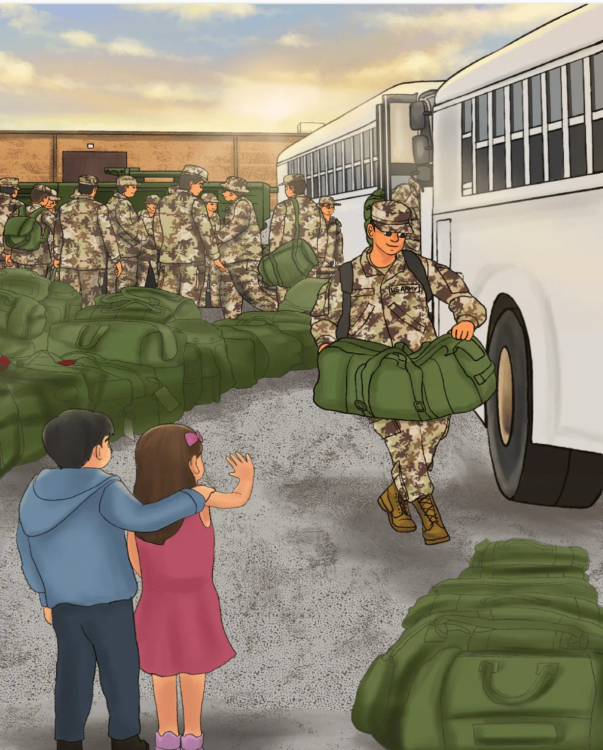 Army Children’s Book - My Mommy, My Soldier by Matthew E. Miller - ToylandEU