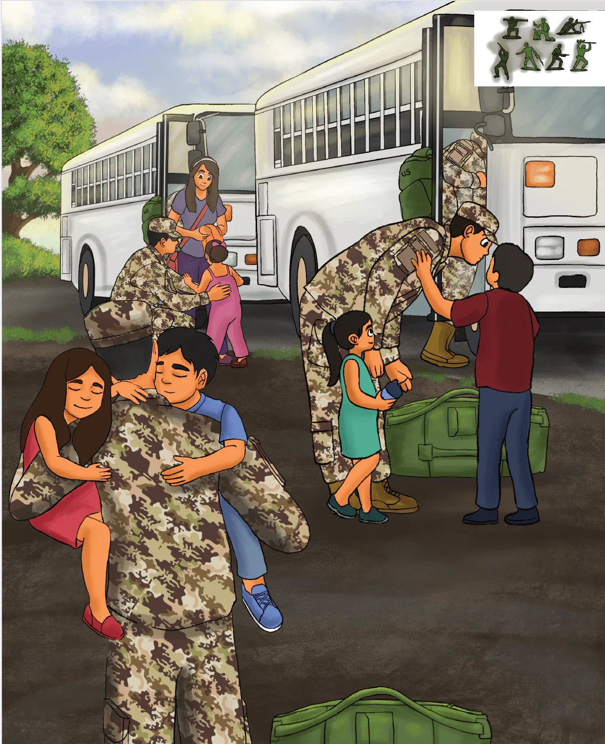 Army Children’s Book - My Mommy, My Soldier by Matthew E. Miller - ToylandEU