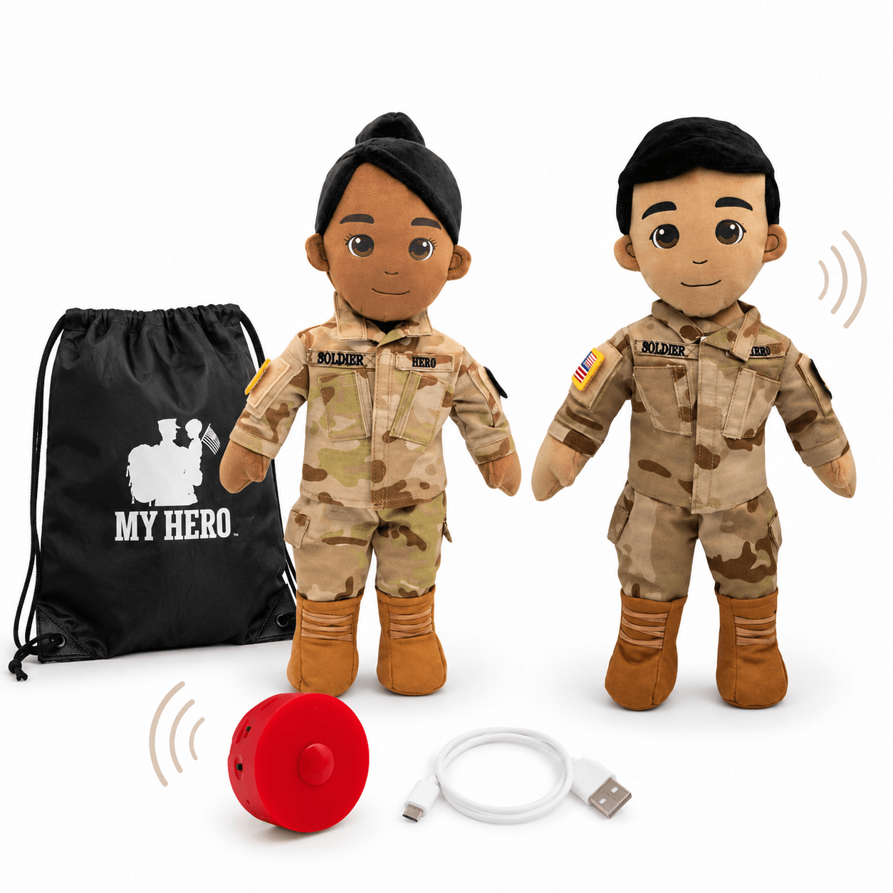  Army Soldier Daddy Doll Custom Recordable Keepsake 