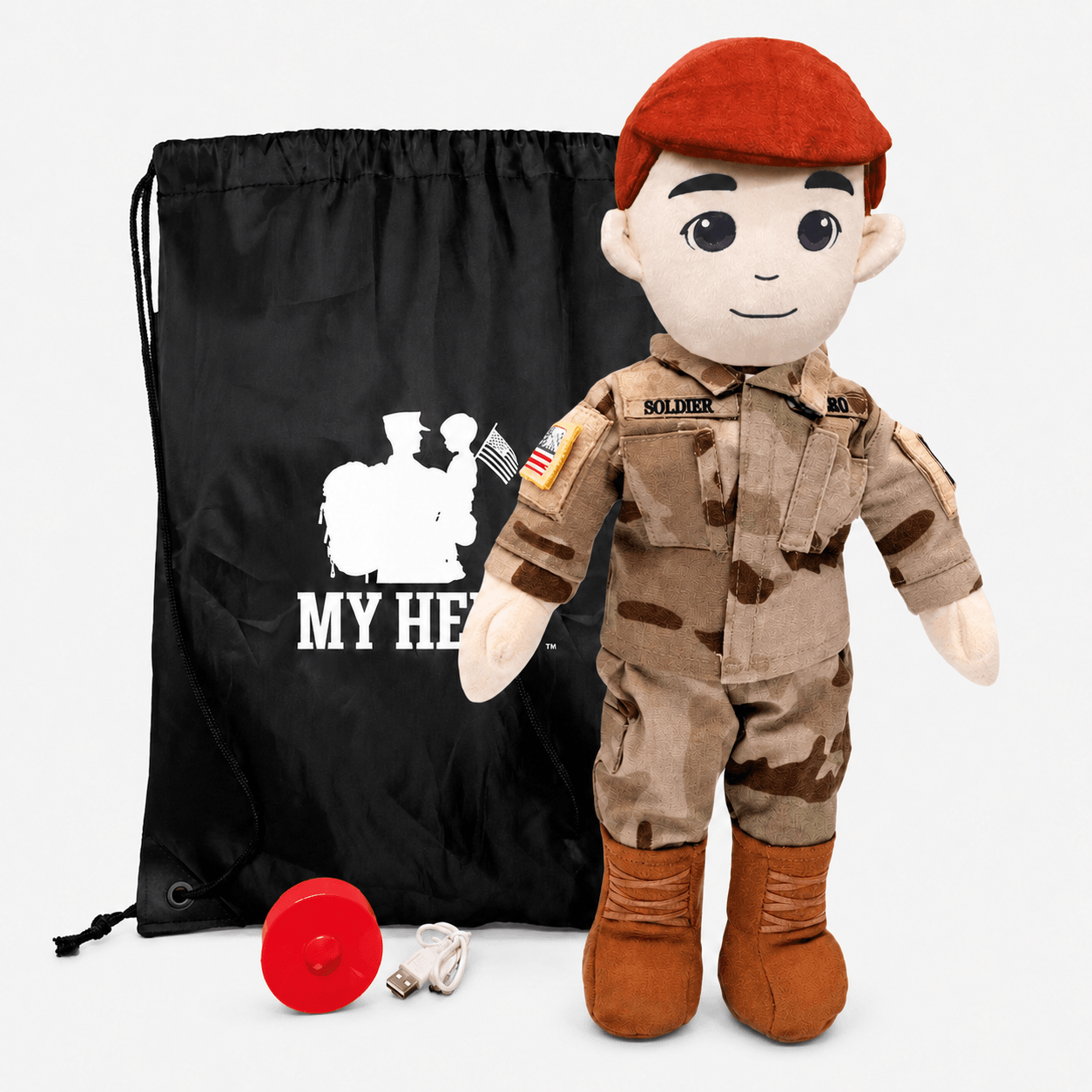  Army Soldier Daddy Doll Custom Recordable Keepsake 