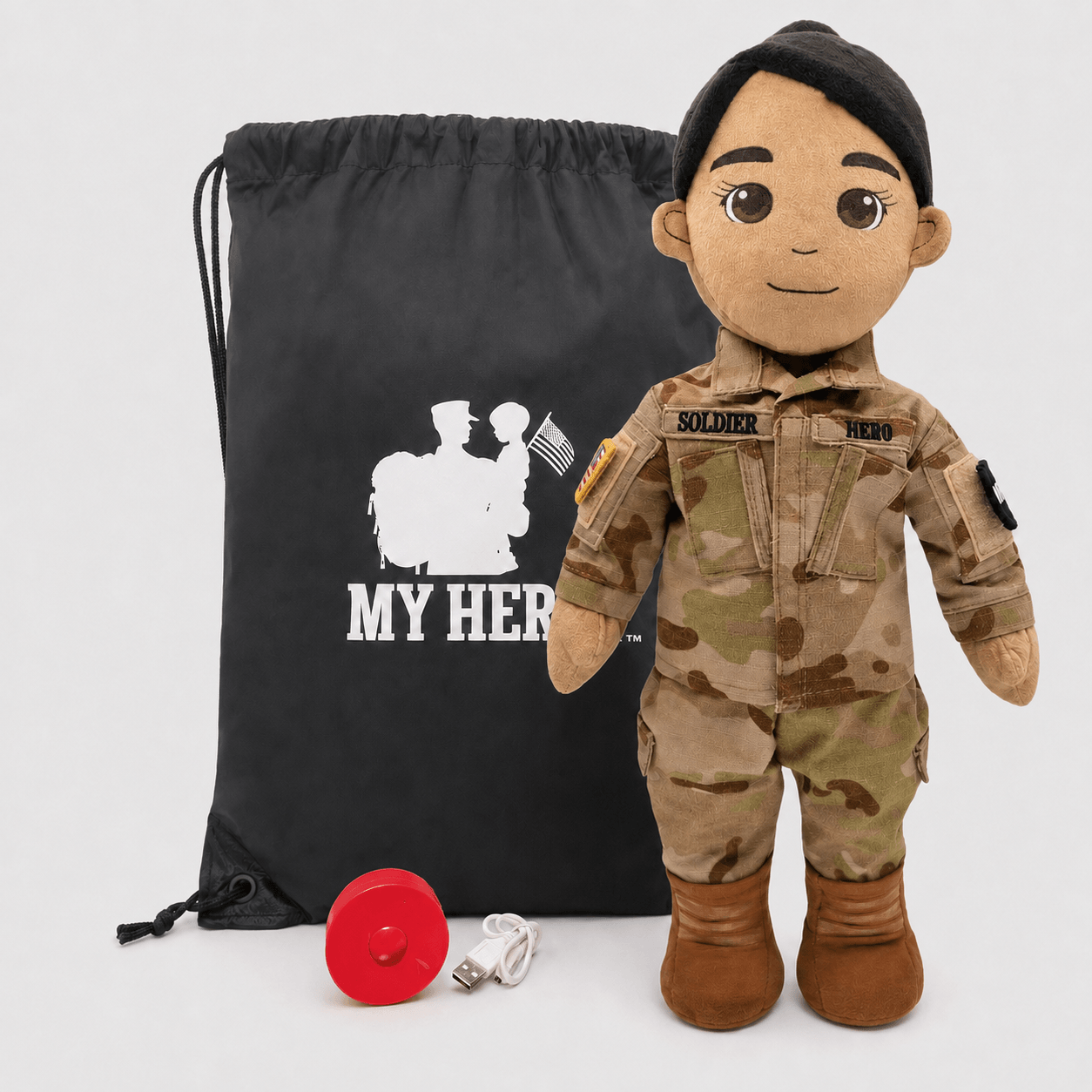  Army Soldier Daddy Doll Custom Recordable Keepsake 
