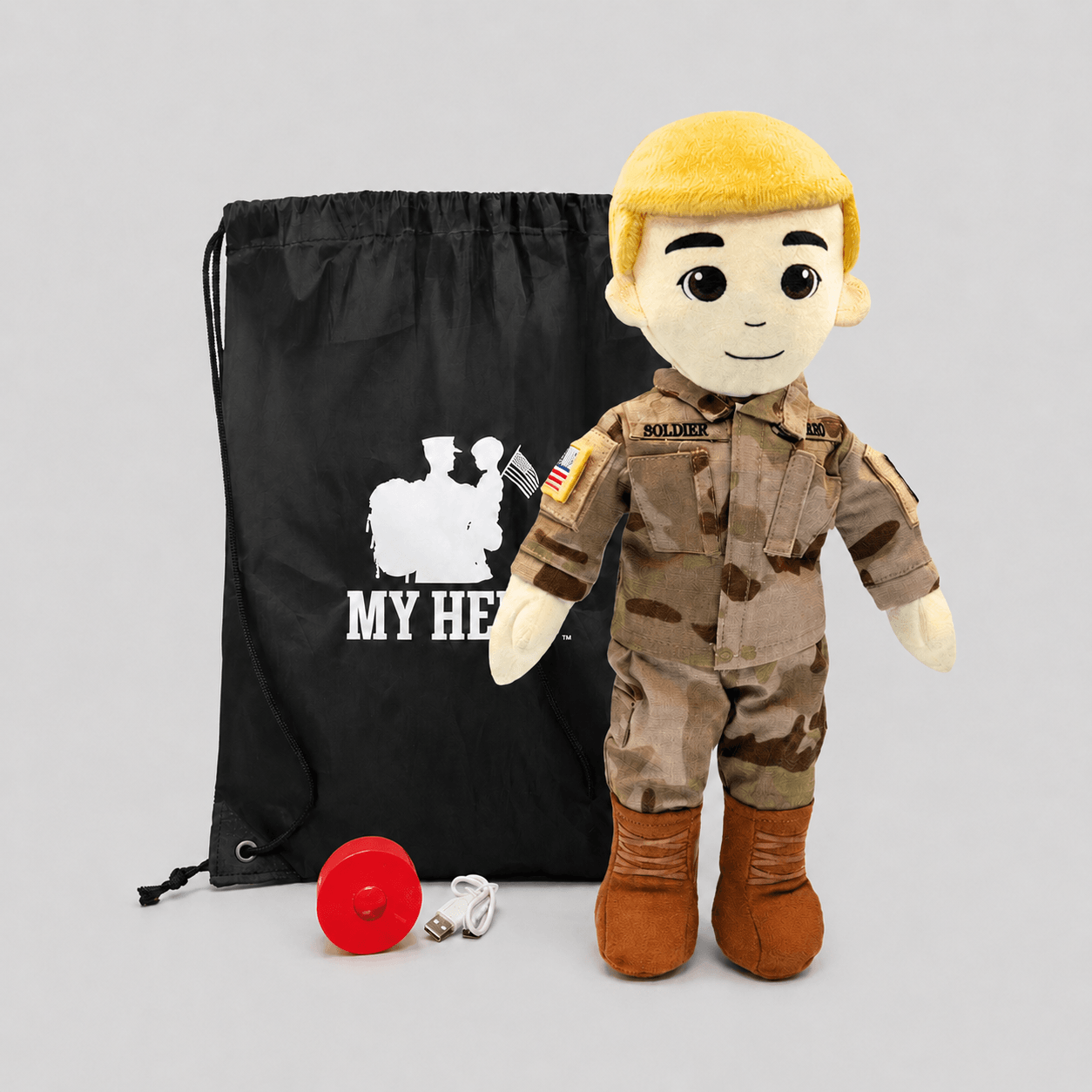  Army Soldier Daddy Doll Custom Recordable Keepsake 