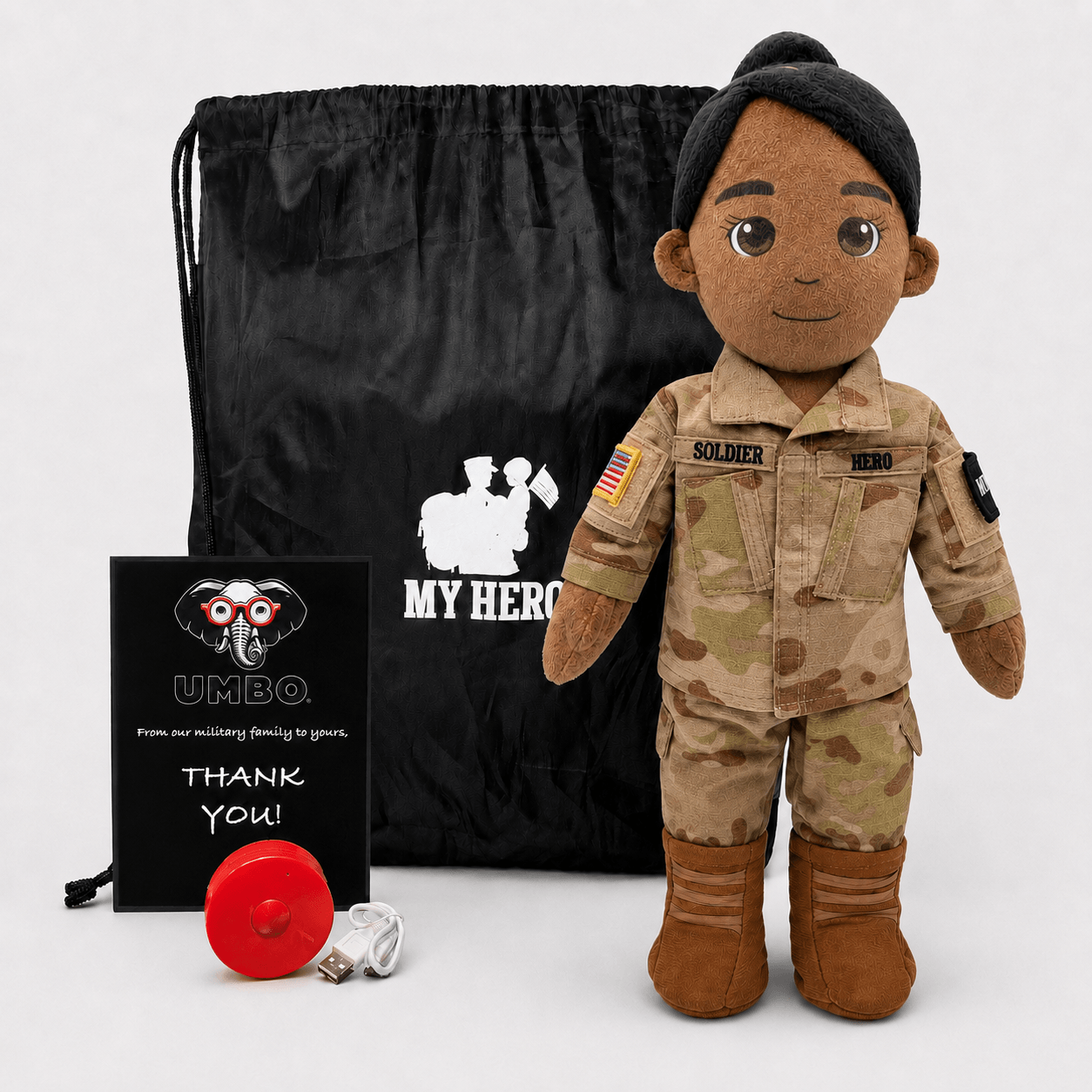  Army Soldier Daddy Doll Custom Recordable Keepsake 