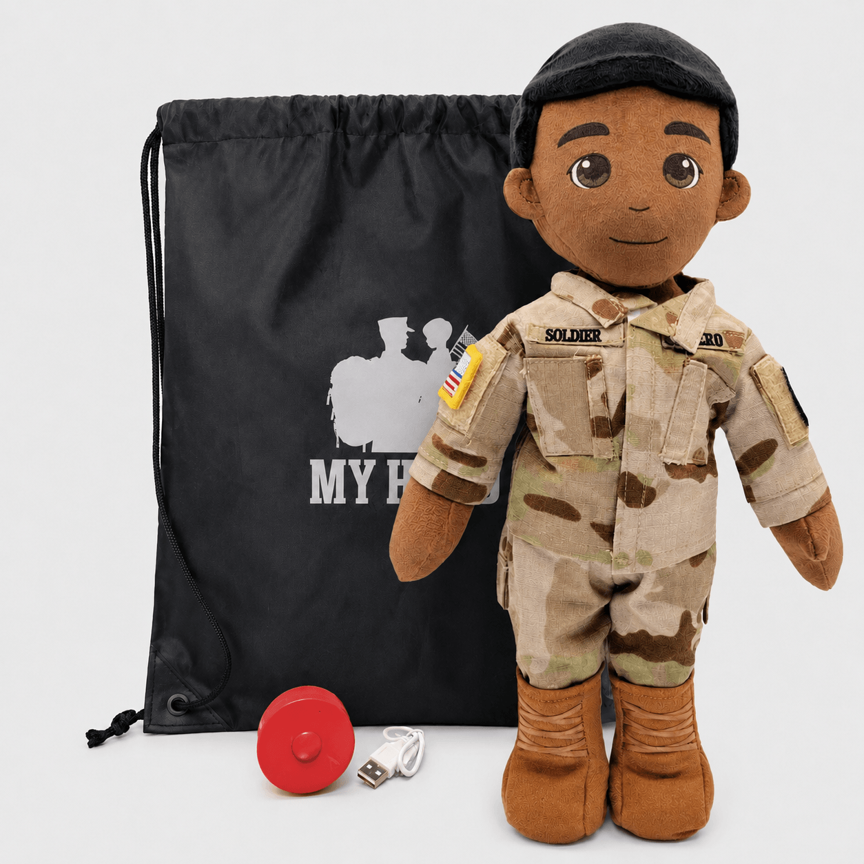  Army Soldier Daddy Doll Custom Recordable Keepsake 