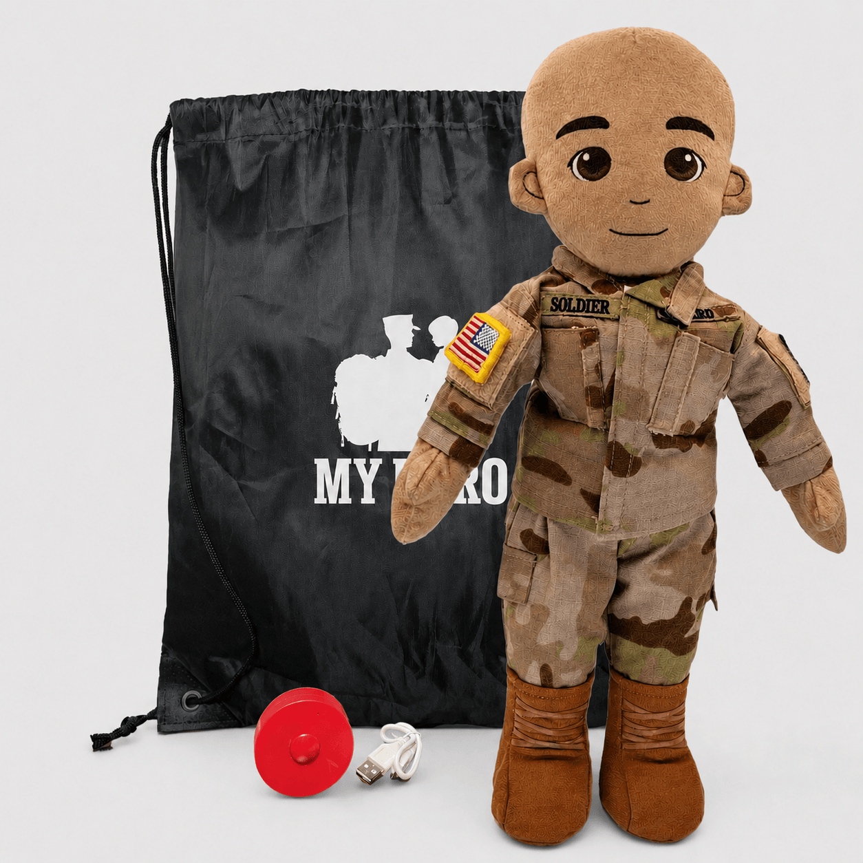  Army Soldier Daddy Doll Custom Recordable Keepsake 