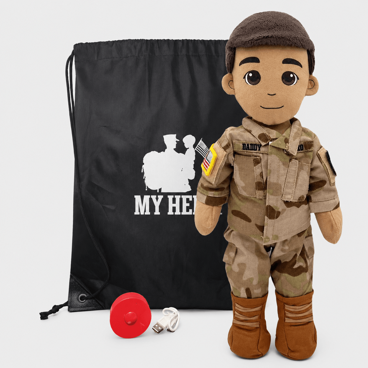  Army Soldier Daddy Doll Custom Recordable Keepsake 
