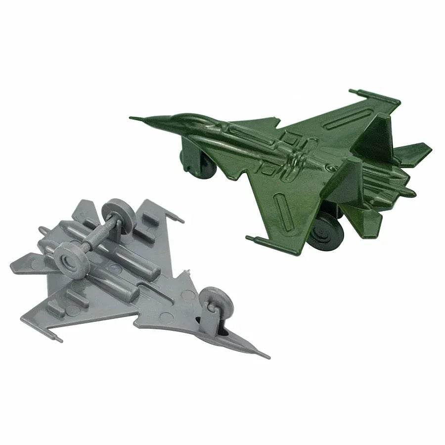 Army Weapon Airplane DIY Classic Plastic Model Brick Toys - ToylandEU
