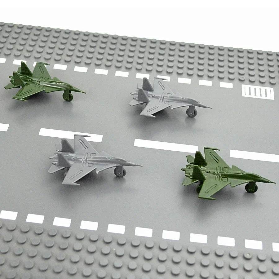 Army Weapon Airplane DIY Classic Plastic Model Brick Toys - ToylandEU