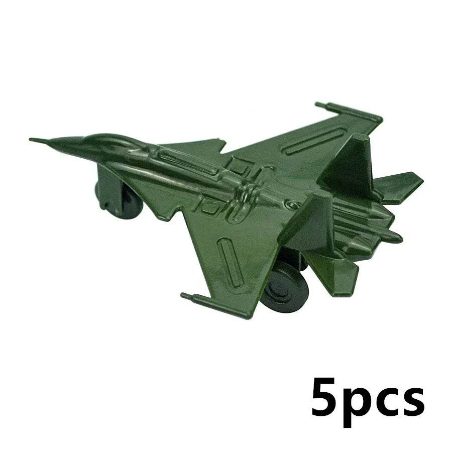 Army Weapon Airplane DIY Classic Plastic Model Brick Toys - ToylandEU