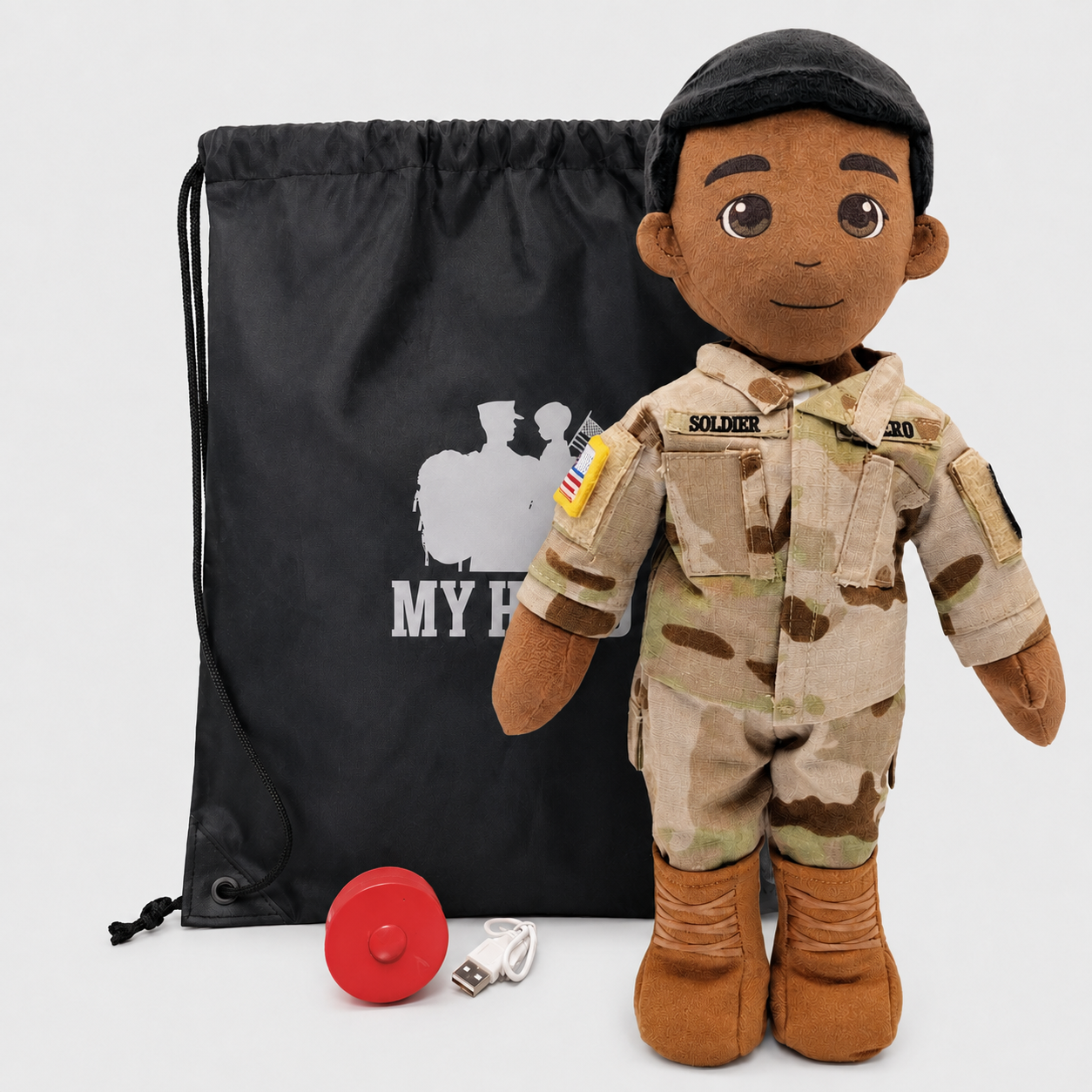  Army Soldier Daddy Doll Custom Recordable Keepsake 