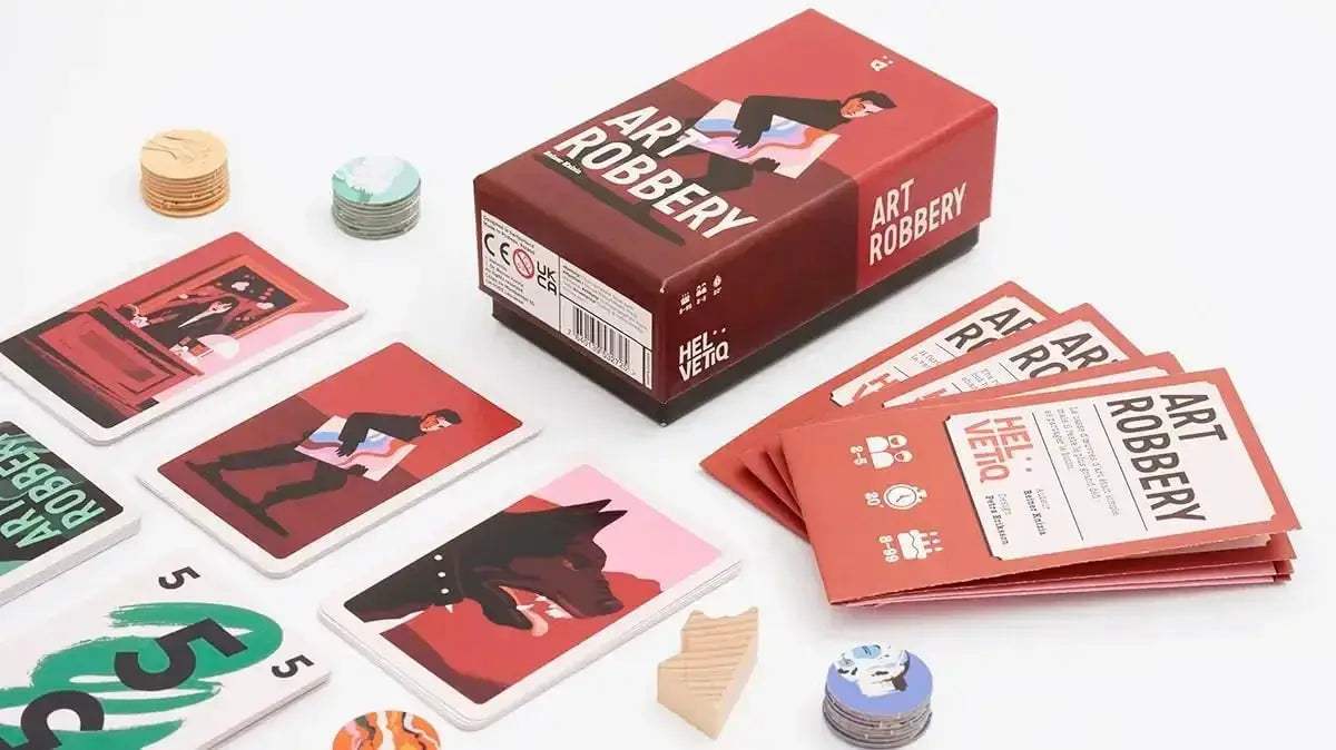 Art Heist Card Game 2 5 Players With Thrilling Loot - ToylandEU