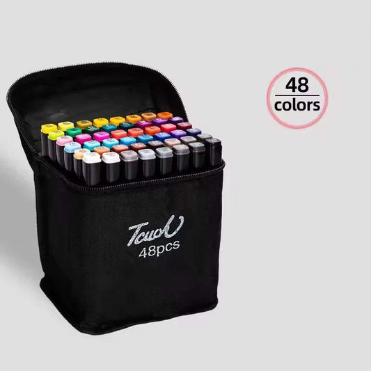 Art Markers | 48 Color Dual Tips | Toylandeu™