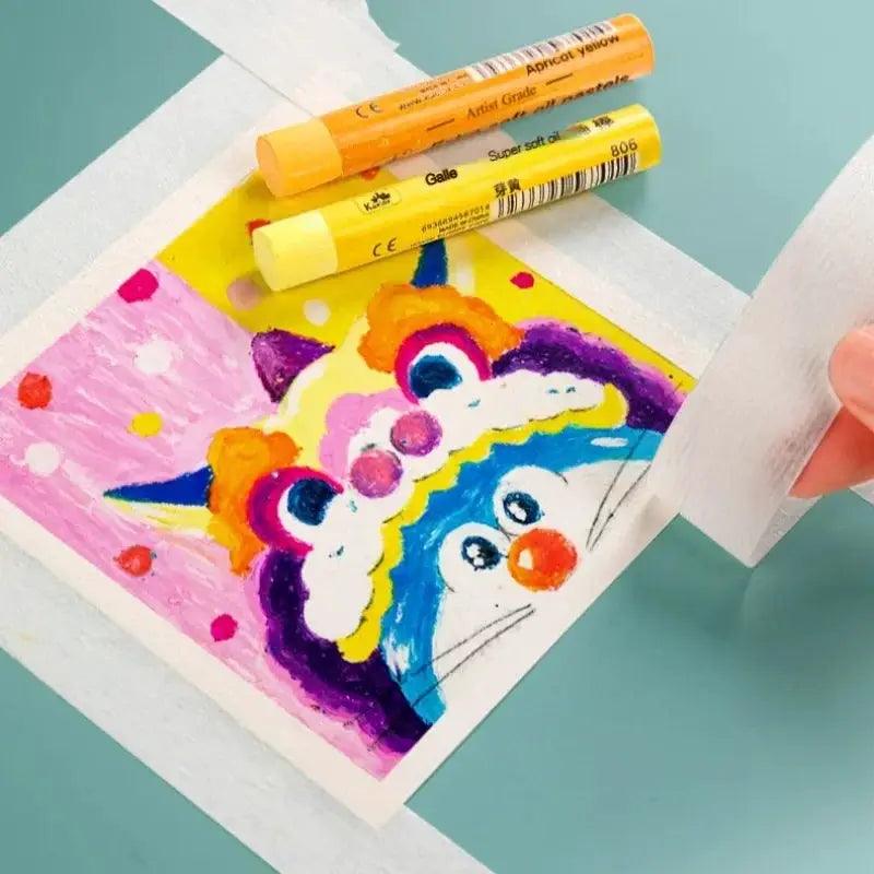  Acid Free A4 Oil Pastel Paper For Drawing And Painting -  ToylandEU™
