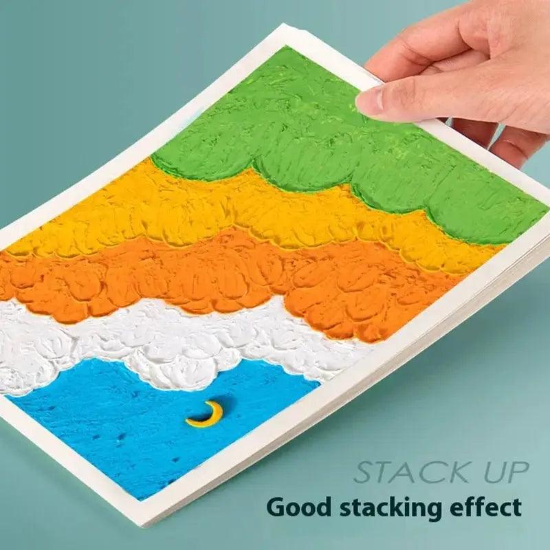  Acid Free A4 Oil Pastel Paper For Drawing And Painting -  ToylandEU™