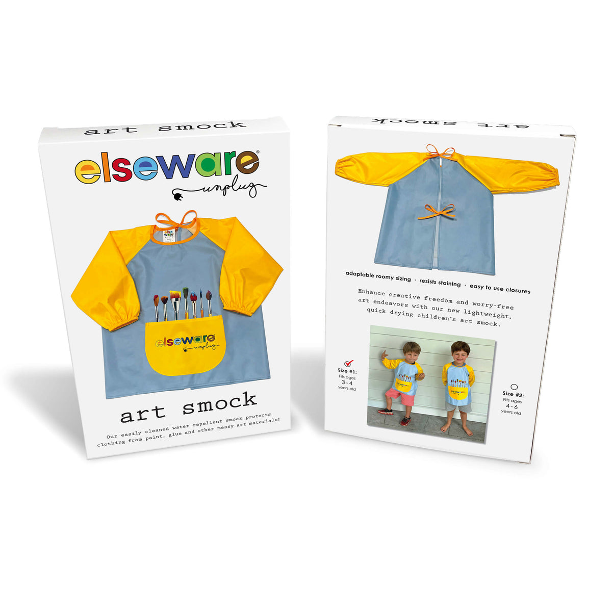 Art Smock | Long Sleeve & Pocket | Toylandeu™