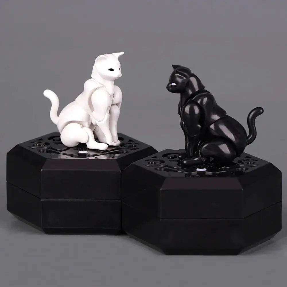 Articulated Cat Action Figure Model With Movable Joints - ToylandEU