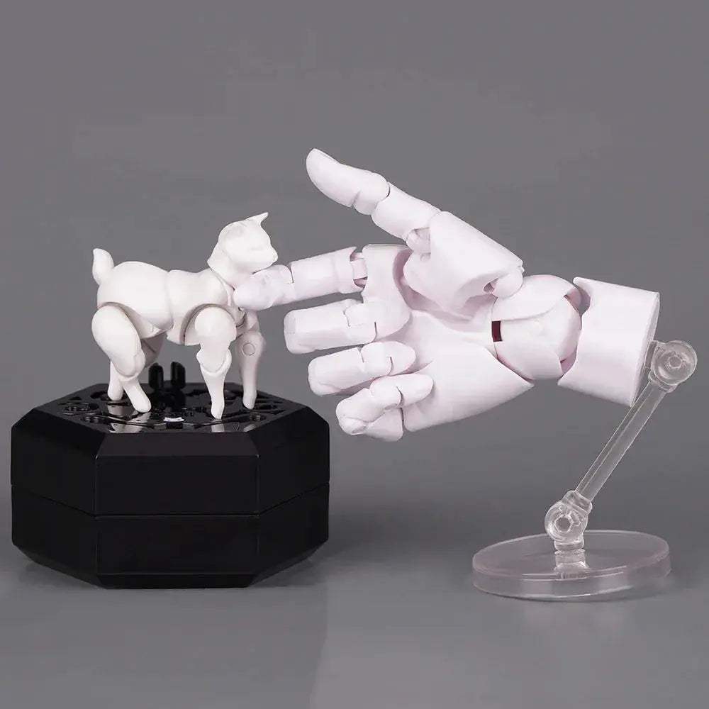 Articulated Cat Action Figure Model With Movable Joints - ToylandEU