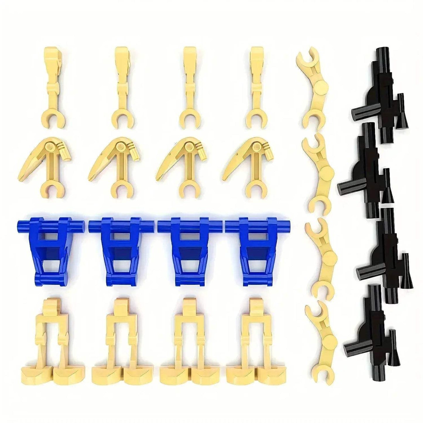 Articulated Droids Building Blocks Set for Clone Army Dioramas - ToylandEU