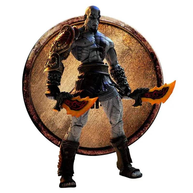 Articulated Kratos God Of War Action Figure 18cm PVC Collectible - ToylandEU