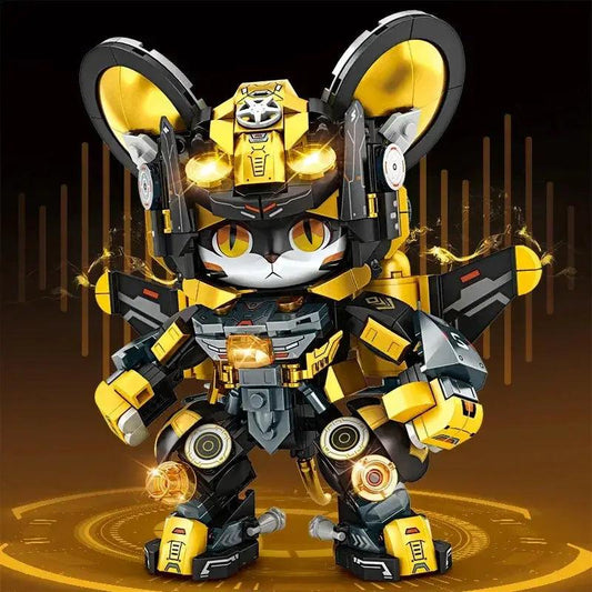  Articulated Mechanical Panda 12in1 Building Blocks Set -  ToylandEU™