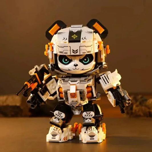  Articulated Mechanical Panda 12in1 Building Blocks Set -  ToylandEU™