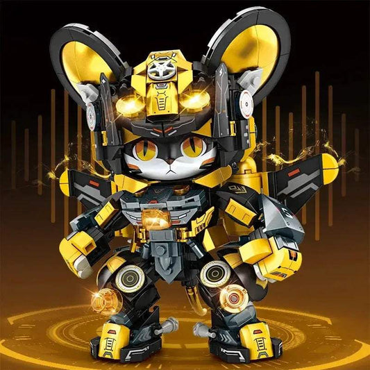  2025 Kung Fu Style 12-in-1 Mechanical Panda & Zodiac Building Blocks Set, Articulated Animal Model Toys for Boys Birthday Gifts -  ToylandEU™