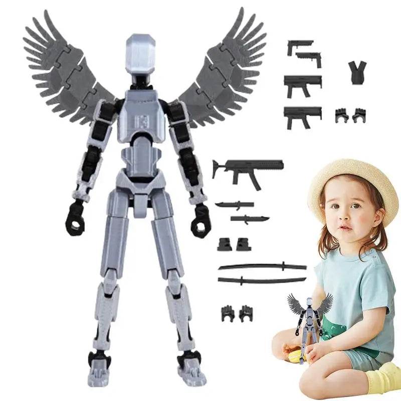 Articulated Robot Action Figures: 3D Printed Desk Toy for Ages 14 & Up - ToylandEU