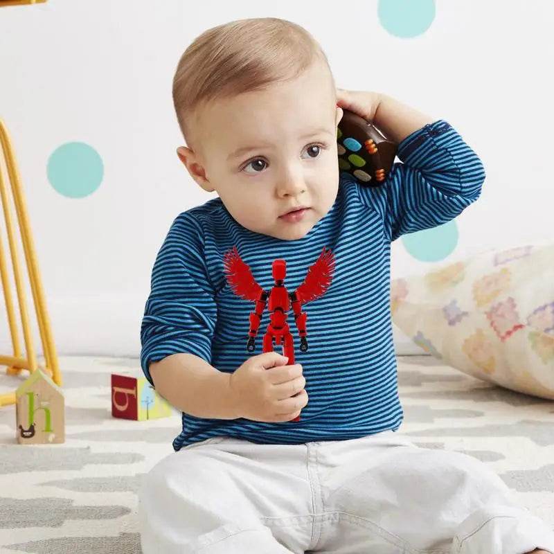 Articulated Robot Action Figures: 3D Printed Desk Toy for Ages 14 & Up - ToylandEU