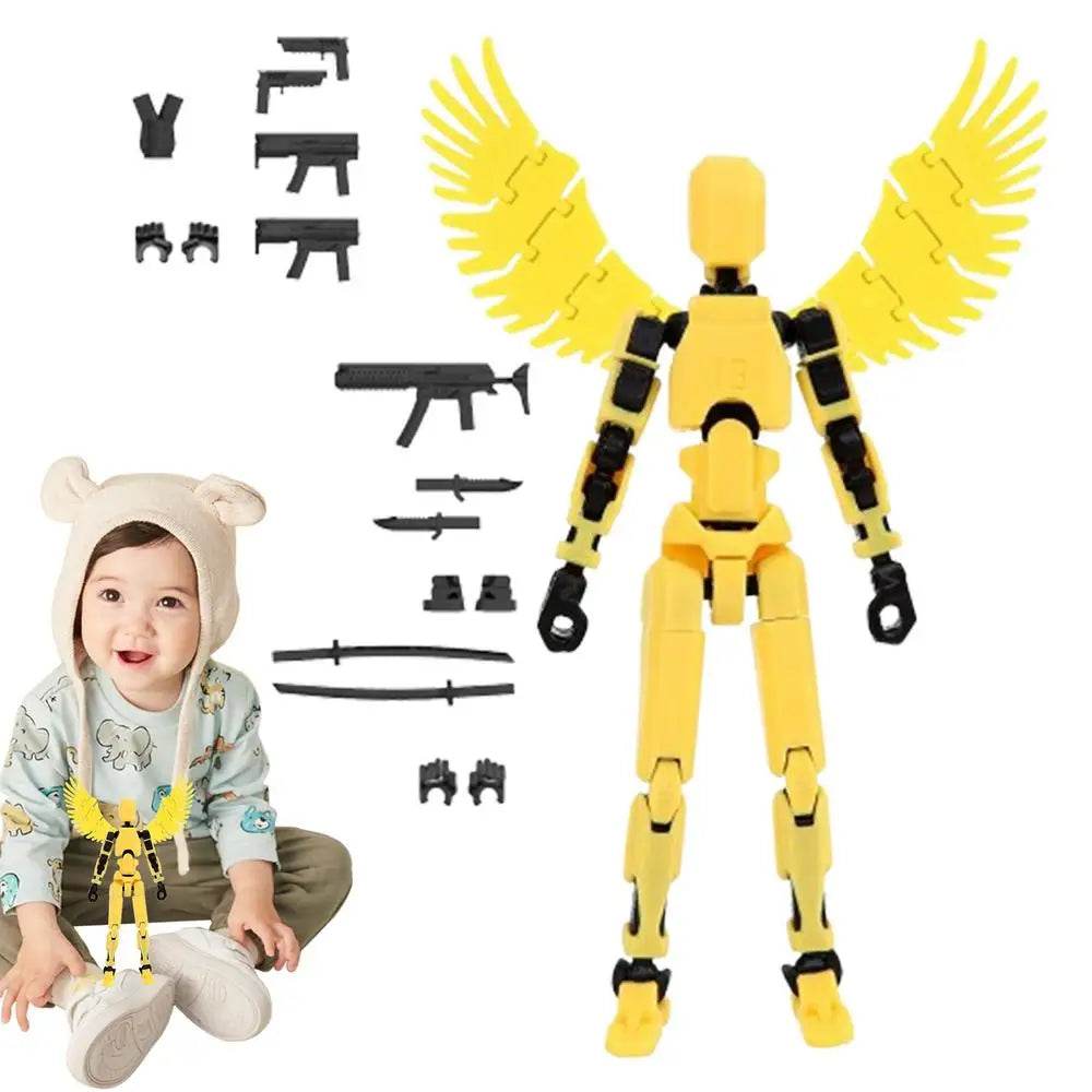 Articulated Robot Action Figures: 3D Printed Desk Toy for Ages 14 & Up - ToylandEU