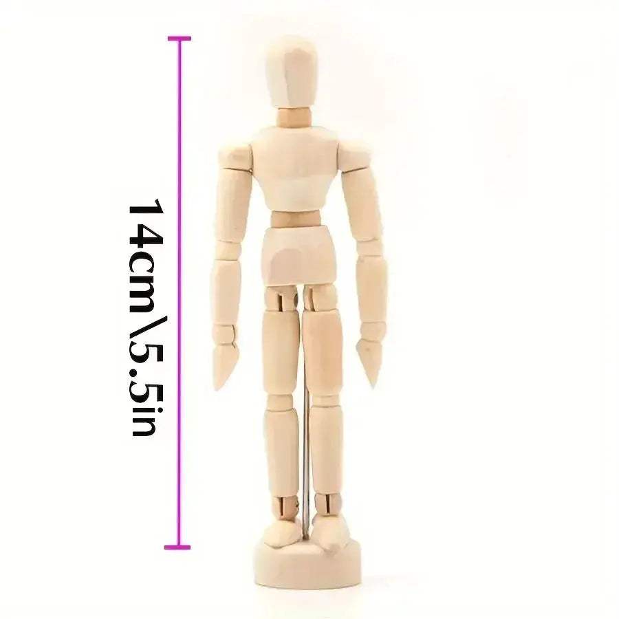 Artistic Wooden Sketch Mannequin With Movable Limbs - ToylandEU