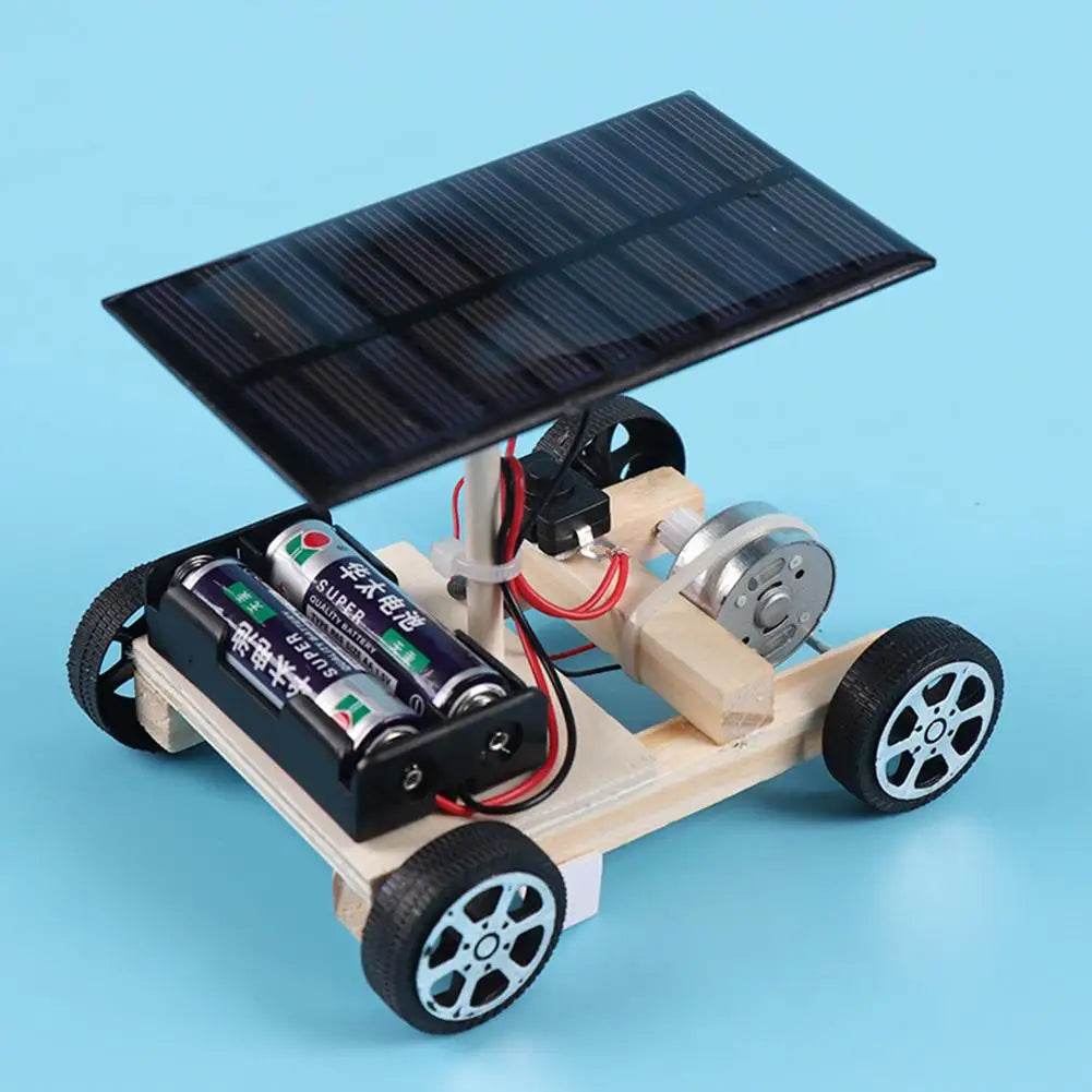 Assemble Solar Car DIY Electronic Kit Creative Inventions for Kids Motor Ability and Active Thinking Educational Technology Toy - ToylandEU