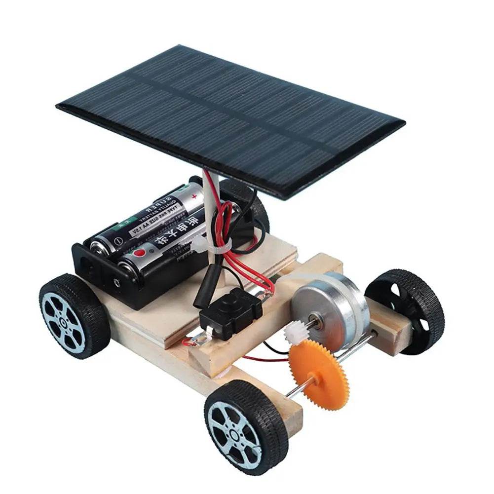 Assemble Solar Car DIY Electronic Kit Creative Inventions for Kids Motor Ability and Active Thinking Educational Technology Toy - ToylandEU