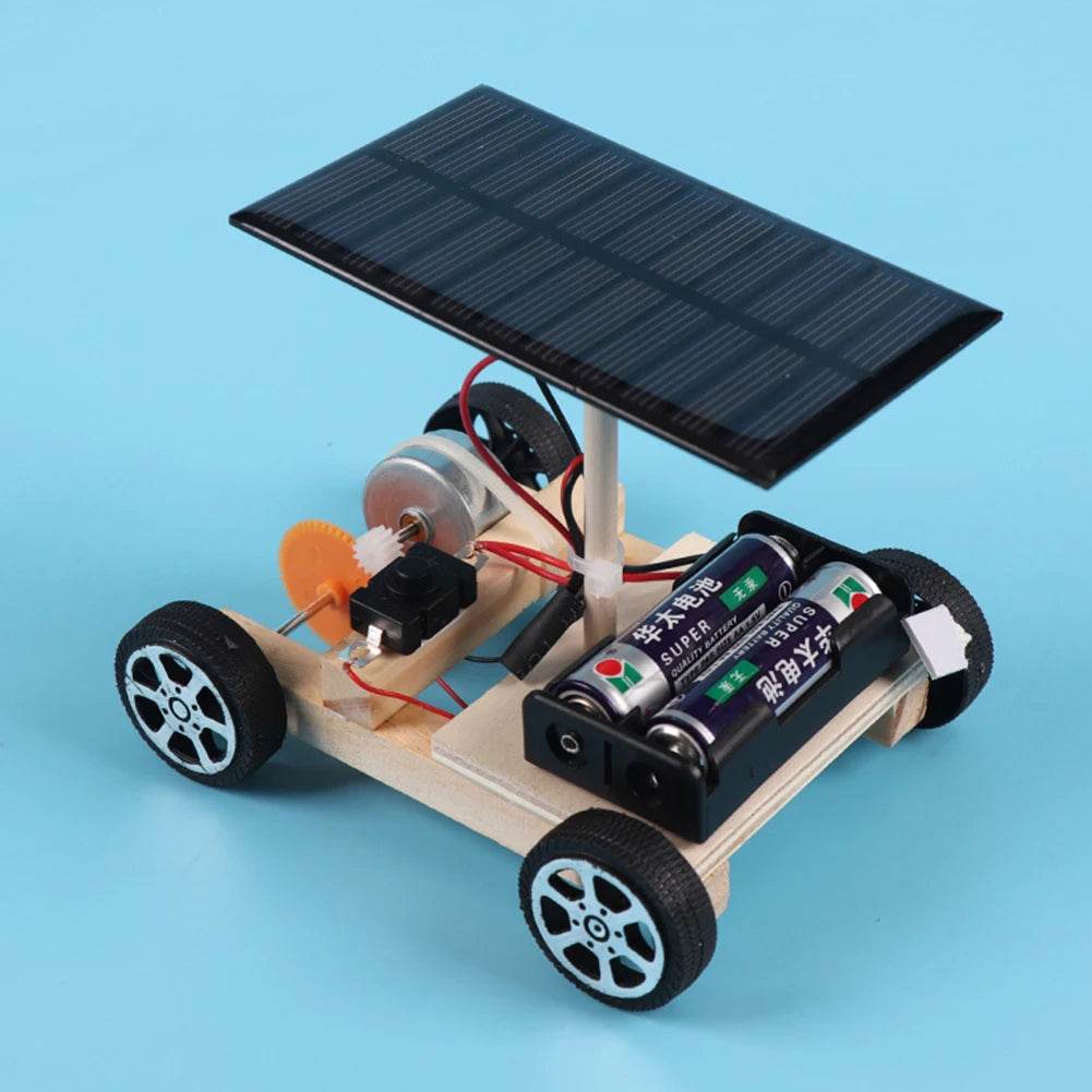 Assemble Solar Car DIY Electronic Kit Creative Inventions for Kids Motor Ability and Active Thinking Educational Technology Toy - ToylandEU