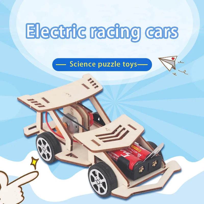 Assembly Racing Science Small Manufacturing Invention DIY Assembly Material Pack Experiment Handmade Children's Puzzle Toys - ToylandEU