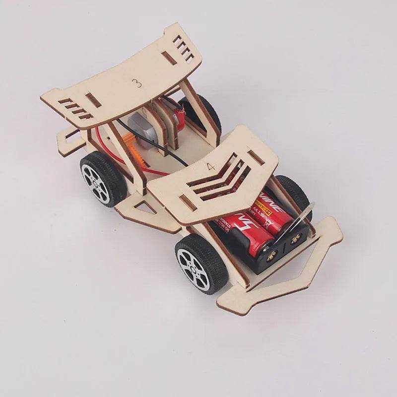 Assembly Racing Science Small Manufacturing Invention DIY Assembly Material Pack Experiment Handmade Children's Puzzle Toys - ToylandEU